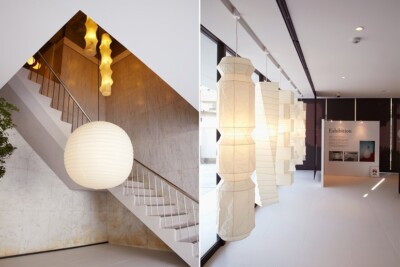 Isamu Noguchi AKARI 70EN Pendant Lamp Authentic Japanese Washi