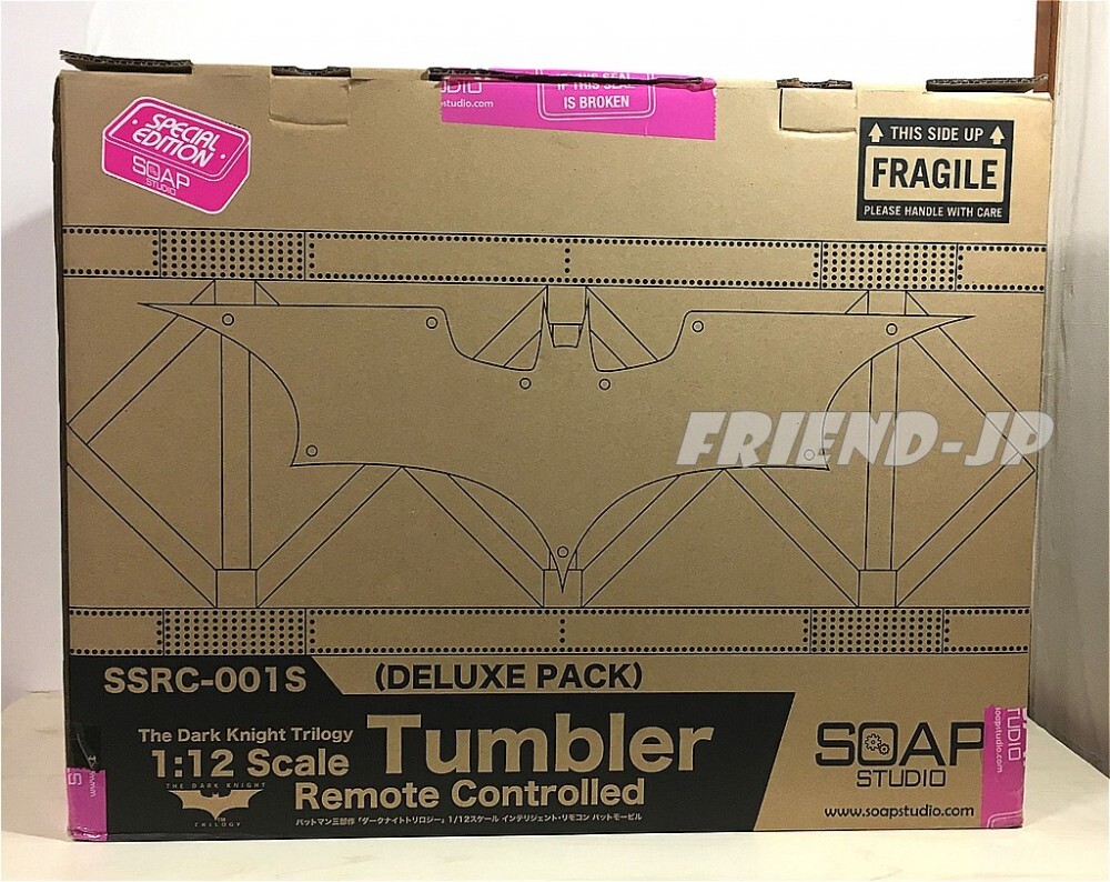 Soap Studio 1/12 RC Batmobile Tumbler DX Pack Batman The Dark