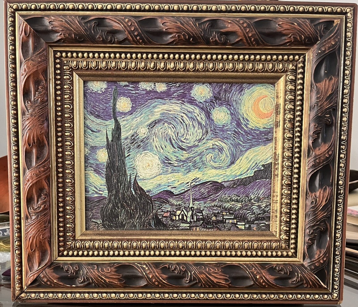 星月夜 The starry night Van Gogh プレイマット OMA Starry Night