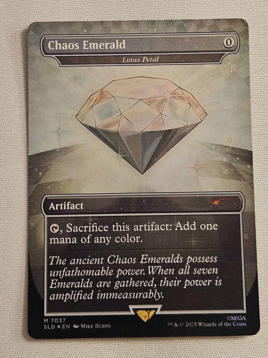 Secret Lair Chaos Emerald⁄水蓮の花びら 白(7037) Lotus Petal (Chaos