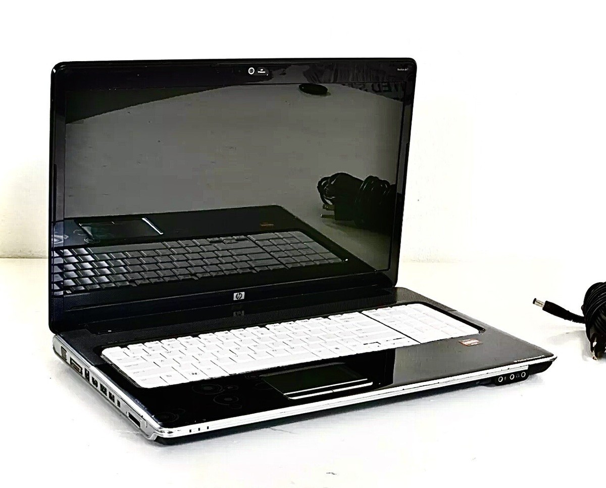 HP Pavilion DV7-3000 Black with White Keyboard Intel Processor