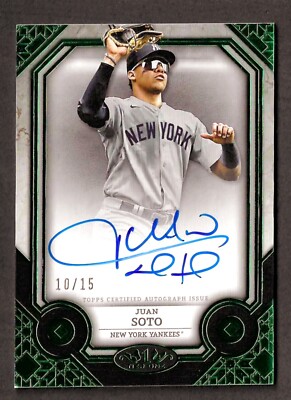 最終値下げ】Juan Soto topps now auto 直筆サイン 最終値下げ】Juan