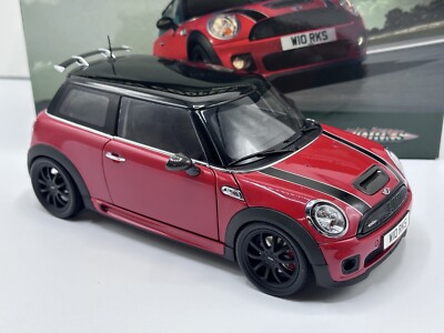 1/18 KYOSHO Mini Cooper S Red (JCW) John Cooper Works Tuning Rare