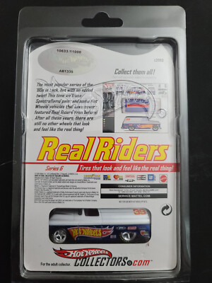 Hot Wheels '55 Chevy Panel Real Riders Series 6 LE of 11,000 RLC