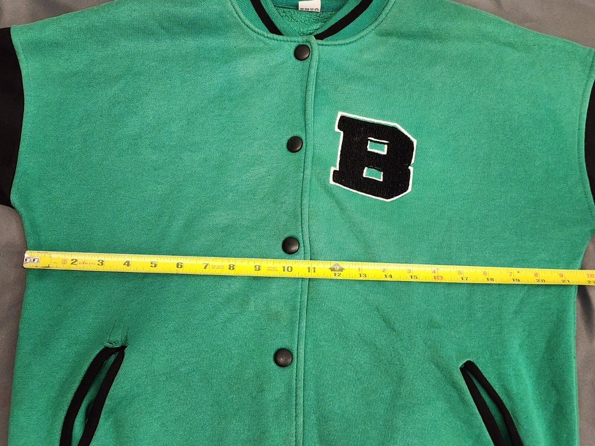XL Army Zip BTS 3rd Muster Varsity Baseball Snap Jacket Bomber