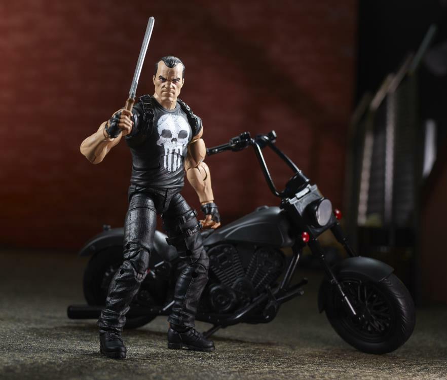 Marvel Legends ~ PUNISHER w/MOTORCYCLE DELUXE ACTION FIGURE SET