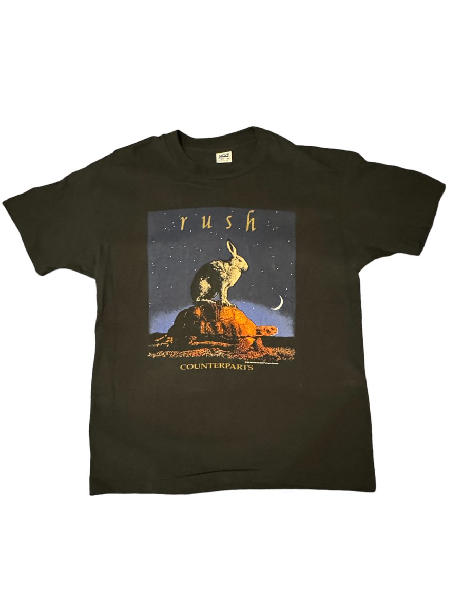 RARE Vintage Rush Counterparts 1993 Concert Tour T-Shirt (XL) | eBay