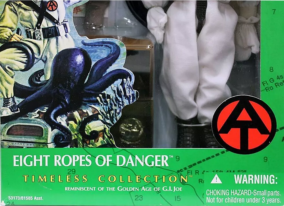 NEW 2002 G.I. Joe Adventure Team Eight Ropes of Danger Timeless