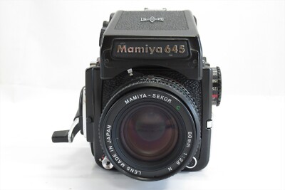 EXC+++!!】Mamiya M645 1000S Film Camera w/ sekor C 80mm f/2.8 N