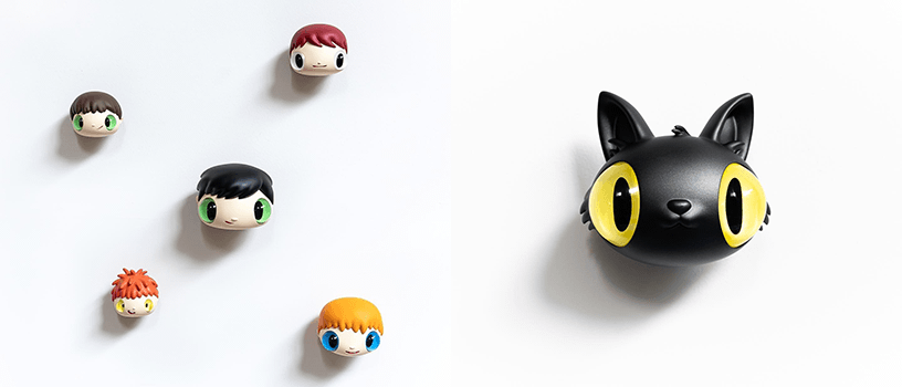 JAVIER CALLEJA Heads ver.1 & Günter javier calleja Hooks Heads ver