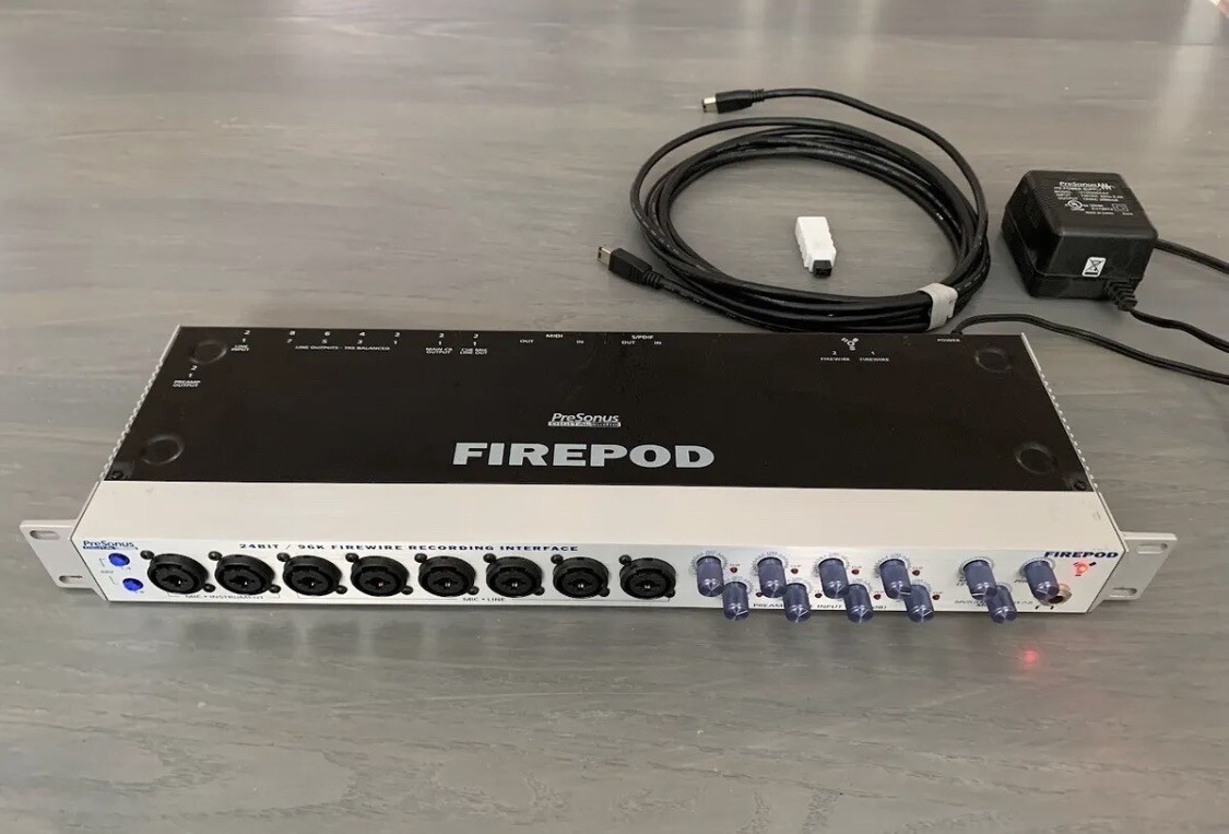 レコーディング オーディオインターフェース PreSonus FIREPOD