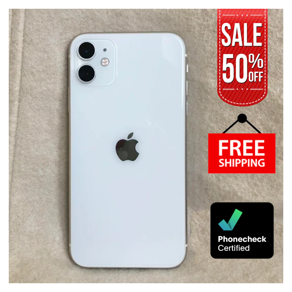 美品] IPhone 11 ショップ 64Gb SIMフリー 美品 iPhone11 本体 白 SIM