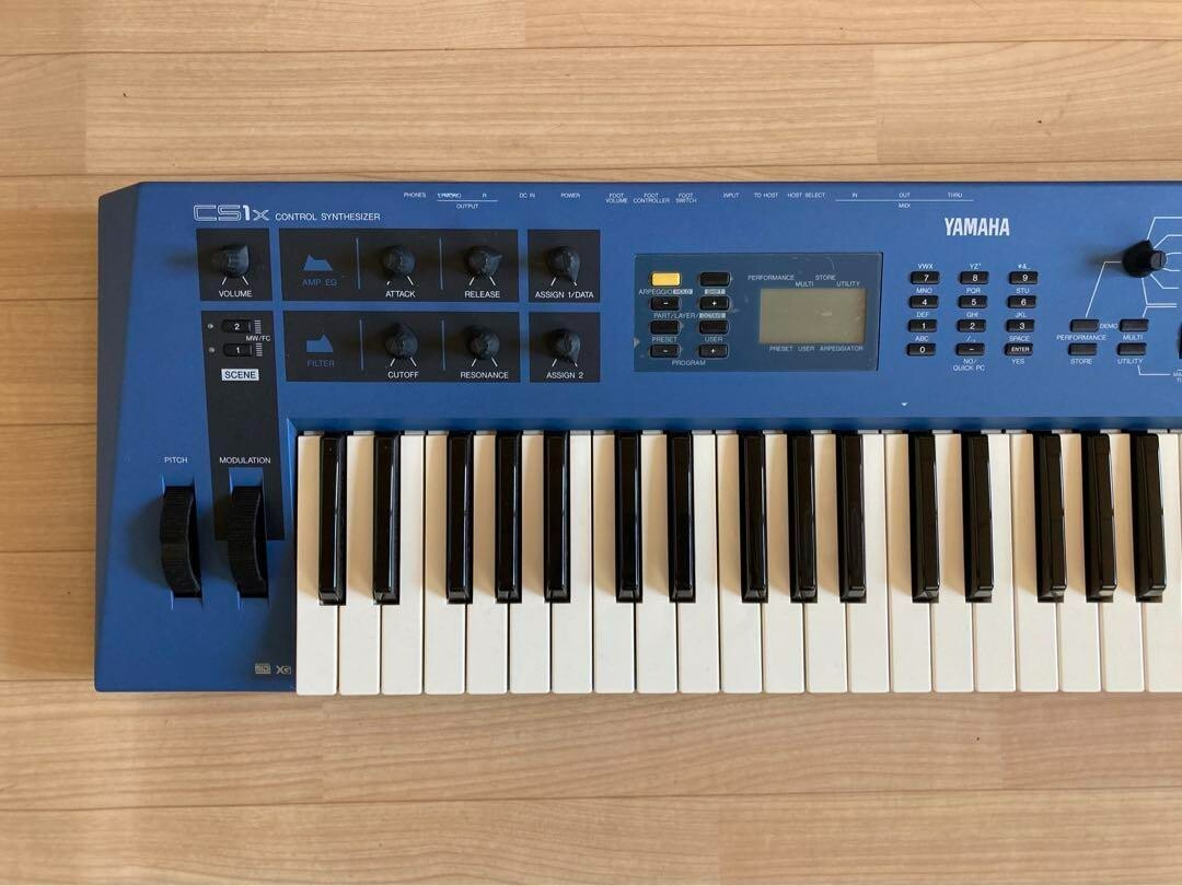 YAMAHA CS1X シンセサイザー 名器 61鍵 定価69800円 動作良好 YAMAHA