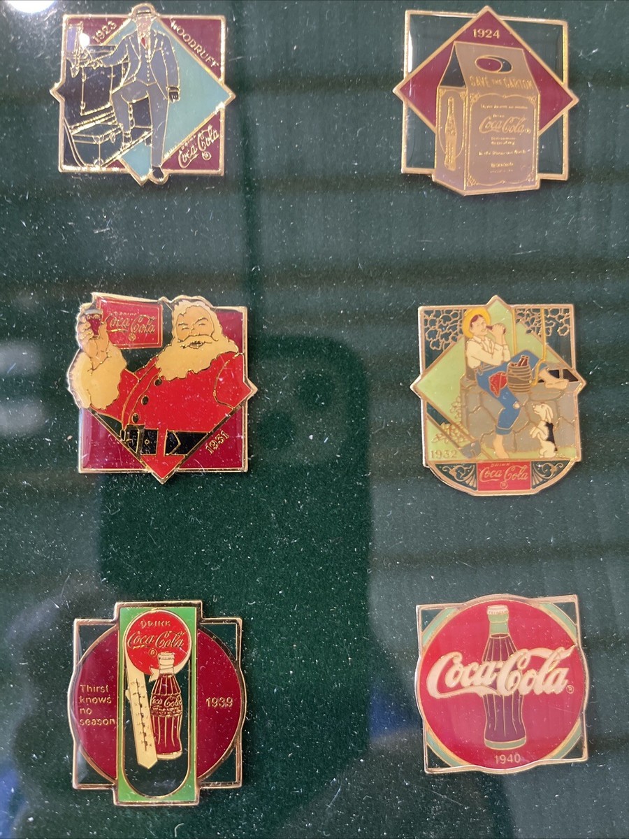 100 Years Coca-Cola Centennial Celebration Pin Series 1886-1986