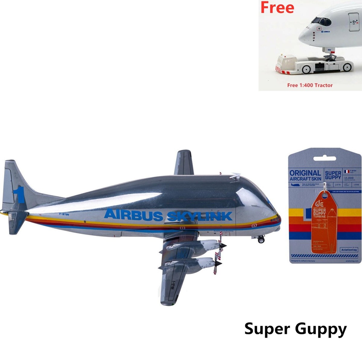 1:400 JC Wings LH4298 Airbus Aero Spacelines B-377SGT Super Guppy