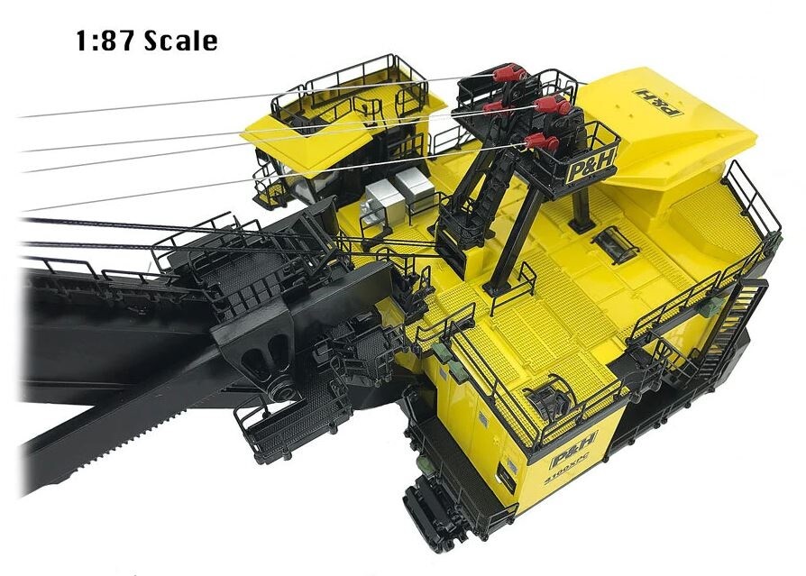P&H 4100XPC Mining Excavator WBR024 HO Scale 1/87 Die-cast MIB | eBay