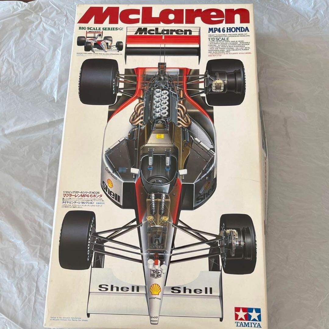 Tamiya Honda McLaren Big Scale Series Mp4/6 1/12 No.26 Ayrton