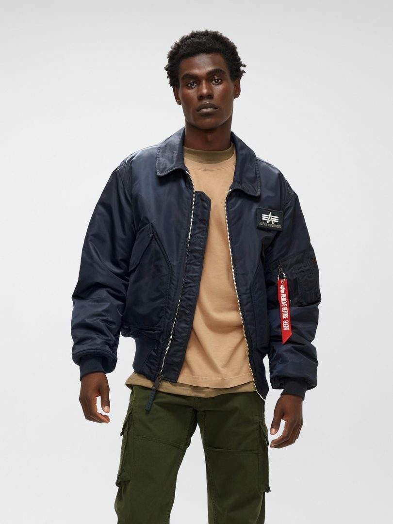 Alpha Industries CWU 45/P Flight Jacket Black,Sage,Replica Blue