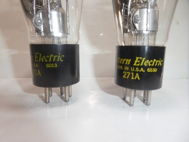 K*a様 Western Electric 271A 真空管 2本 K*a様 Western Electric