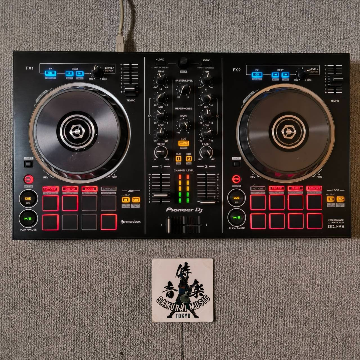 Pioneer DDJ-RB Portable 2-Channel Controller for Rekordbox DJ W