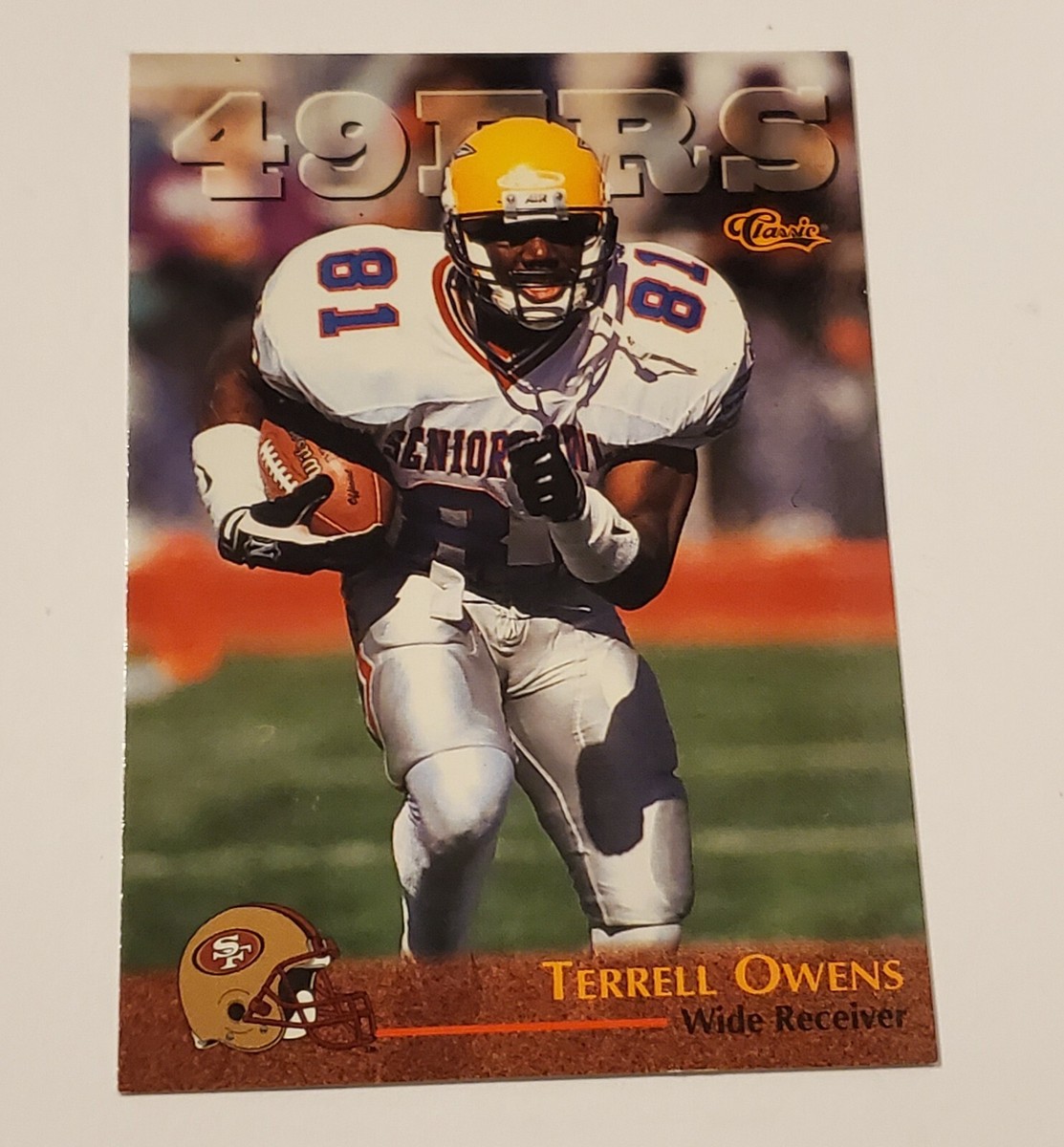 その他 UpperDeck Terrell Owens NFL 1996 Rookie UpperDeck Terrell