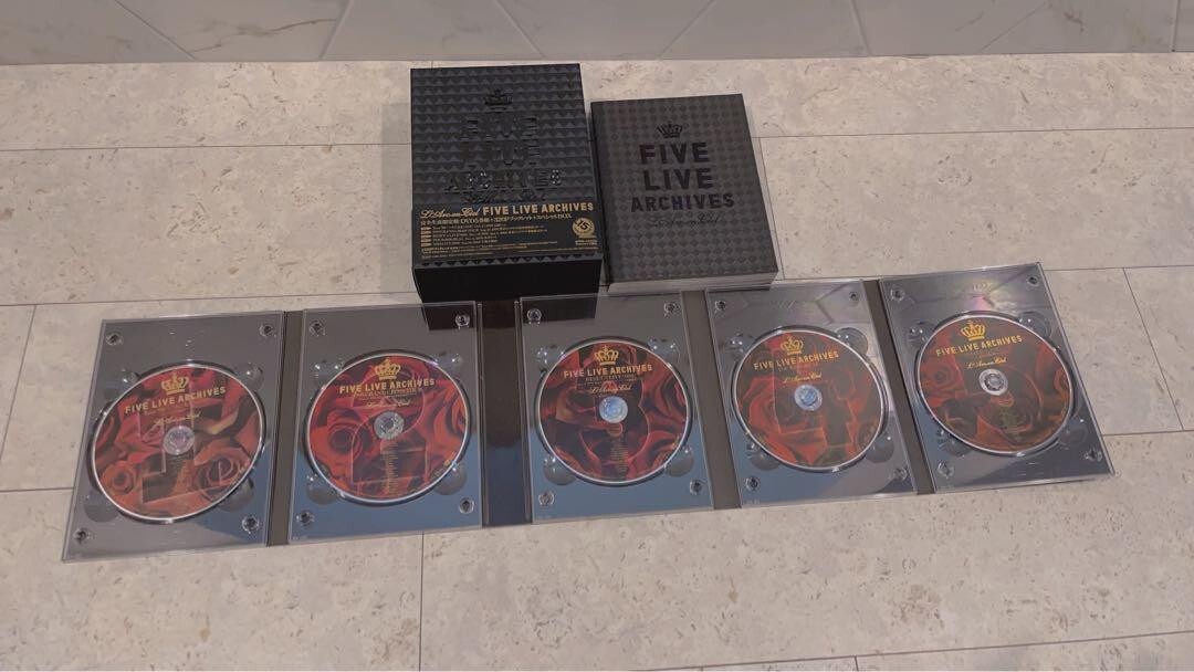 L'Arc-en-Ciel FIVE LIVE ARCHIVES 完全生産限定盤