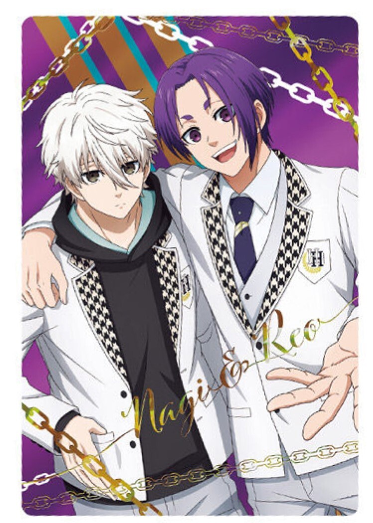 BLUE LOCK Trading Card W#2 2-28 Seishiro Nagi & Reo Mikage BANDAI