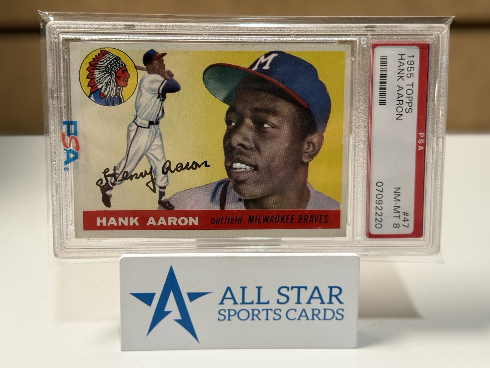 topps 47 HANK AARON 野球カード topps 47 HANK AARON 野球カード