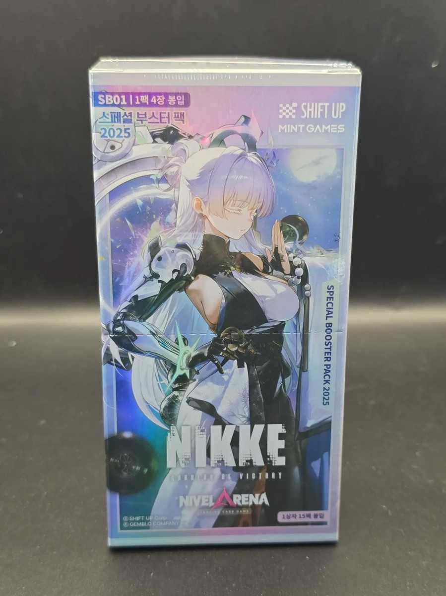 Nikke Goddess of Victory Nivel SB01 Special Booster Box Sealed