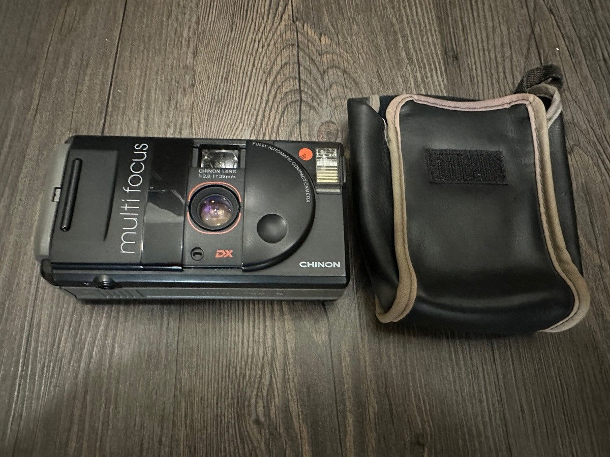 完動品 訳あり CHINON AUTO3001コンパクトフィルムカメラ 完動品 訳