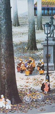 Hiro Yamagata Martin Lawrence Galleries 1988 Original Art