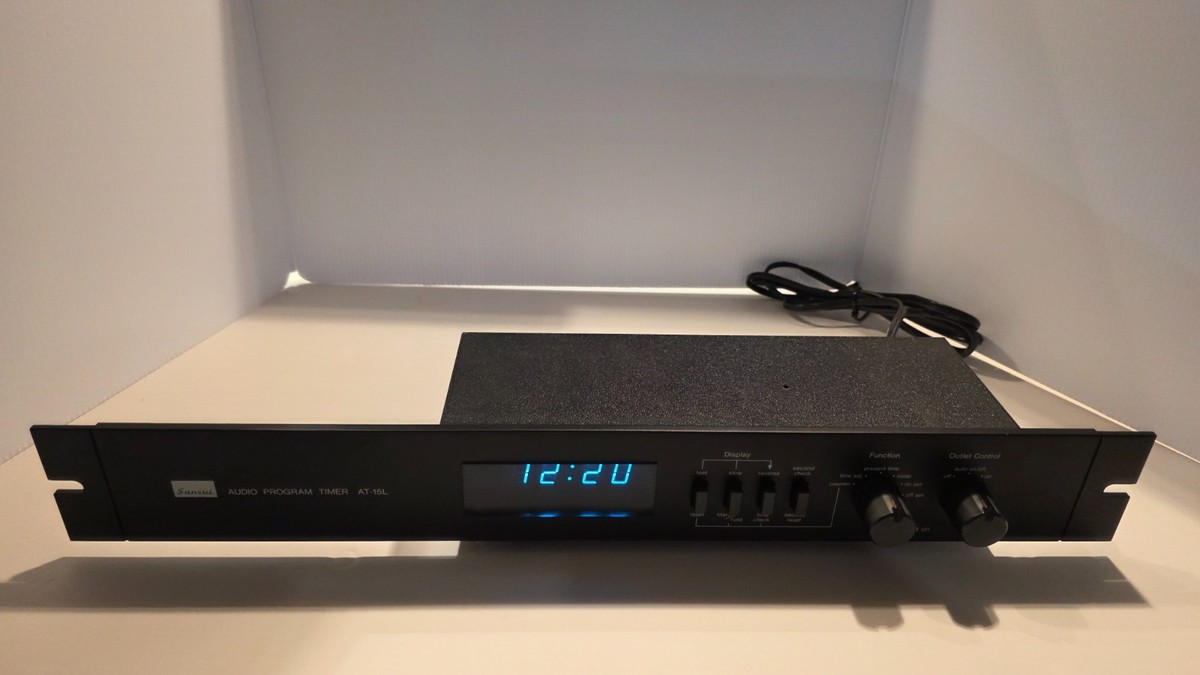 Sansui AT-15L Vintage Digital Audio Program Timer in VG+/EX (world
