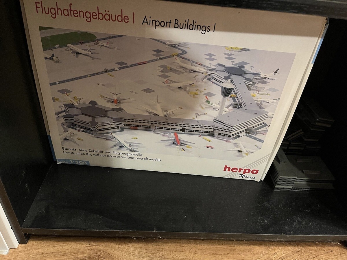 航空機・ヘリコプター herpa Airport Buildings I 1:500 Herpa Wings 1