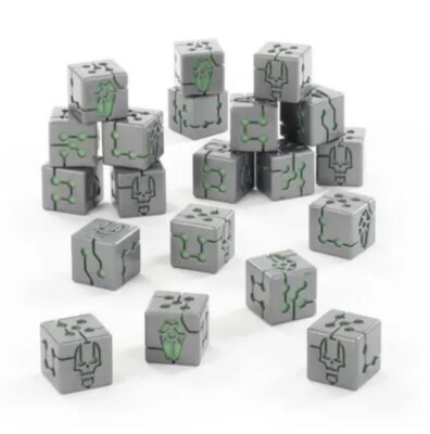 NECRON DICE 40K Warhammer Games Workshop 40,000 NEW in Box Necrons