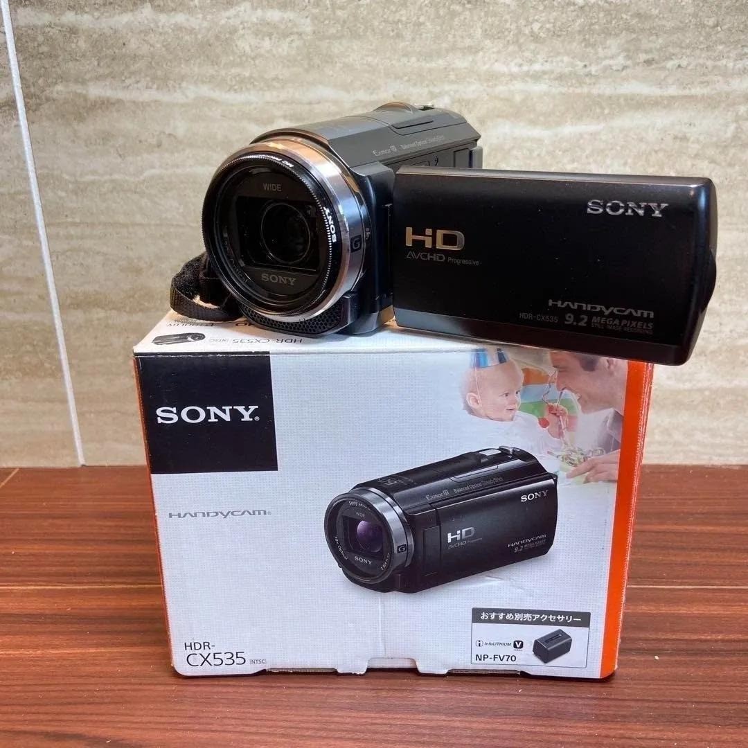 動作ok SONY Handycam HDR-CX535 14年 訳あり動作ok SONY Handycam HDR