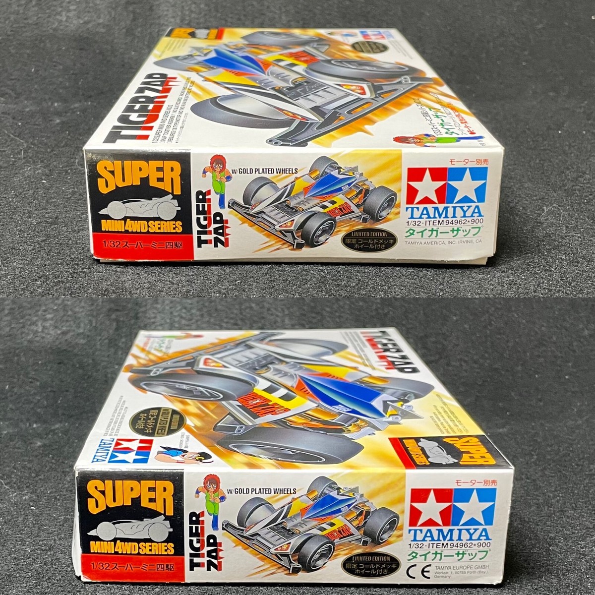 TAMIYA 94962 Mini 4WD TIGER ZAP (w/Gold Plated Wheels) (SUPER TZ