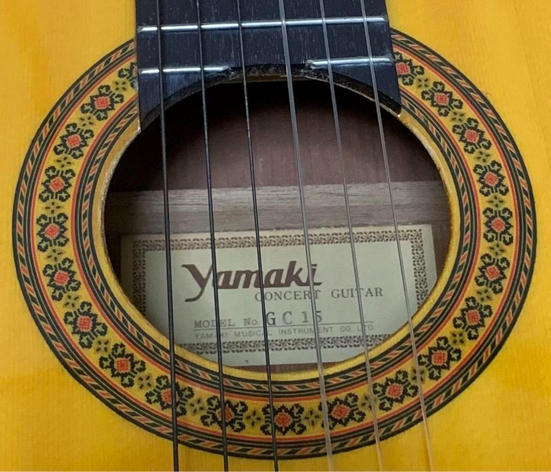 Classical Acoustic Guitar Yamaki Concert GC15 Natural Good