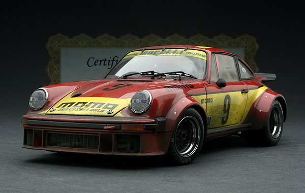 RACE WEATHERED | Exoto 1977 Momo Porsche 934 RSR | 1:18