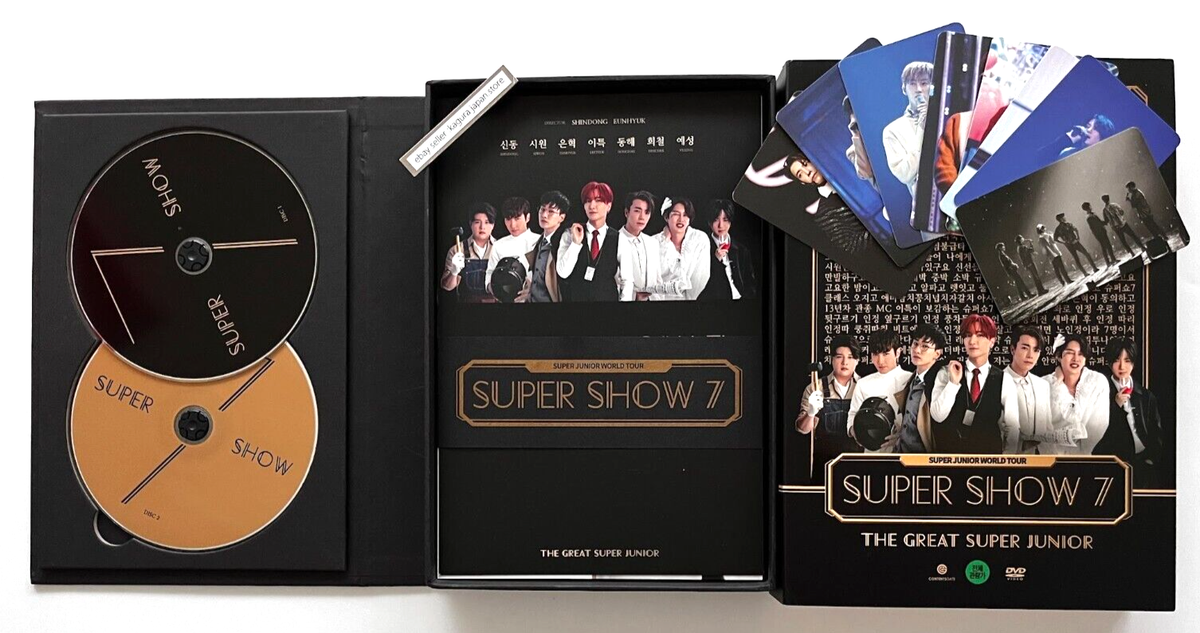 SUPER JUNIOR SUPER SHOW 7 DVD