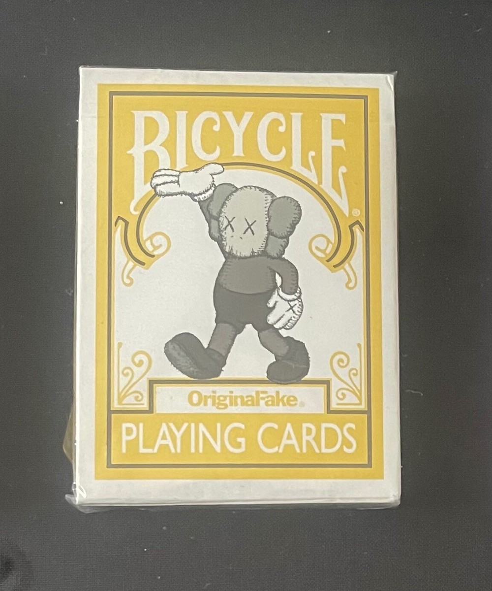 Original Fake Kaws Bicycle トランプカード トランプ Original Fake