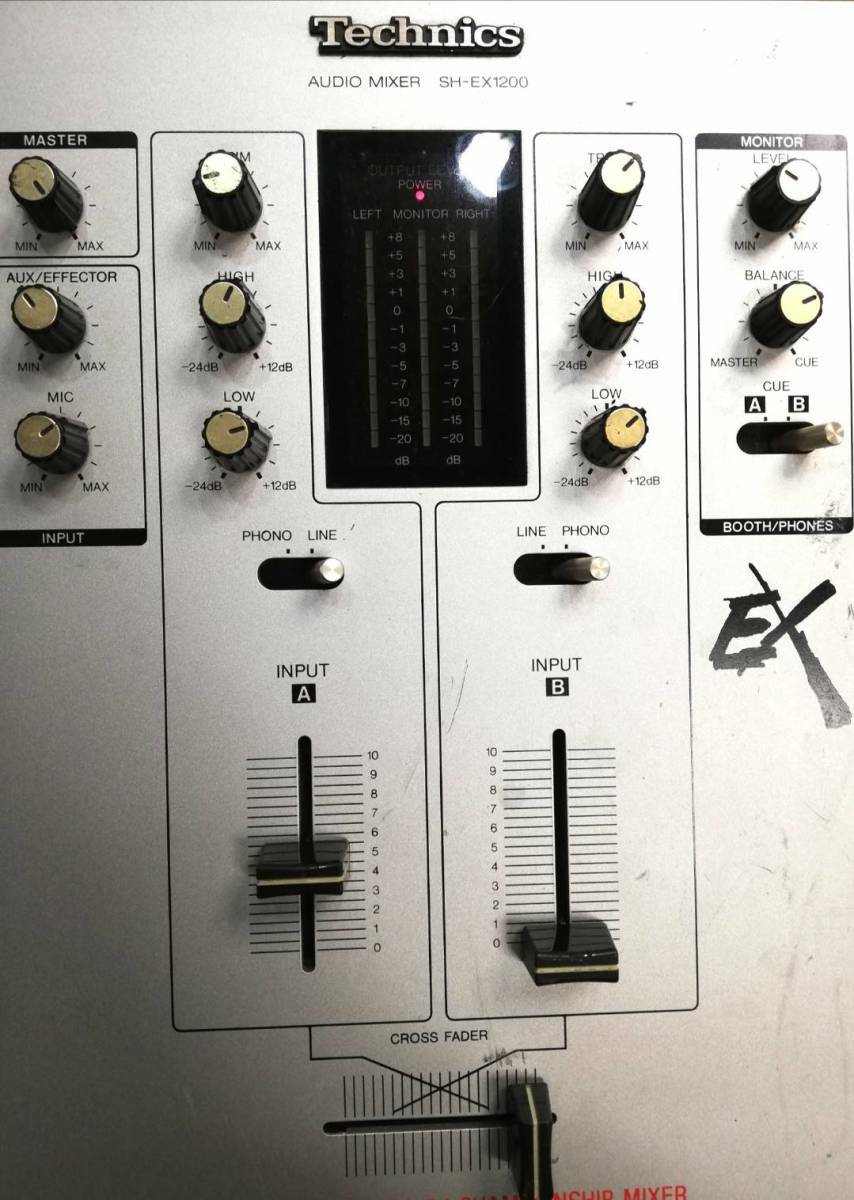 Technics DJ mixer audio SH-EX1200 audio equipment | eBay