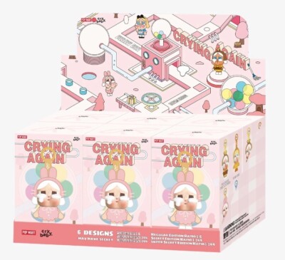 Pop Mart Blind Box - Crybaby Crying Again Plush Pendant - Unopened