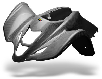 2003-2008 Suzuki LTZ400 Z400 KFX400 Plastic Black Carbon Fiber
