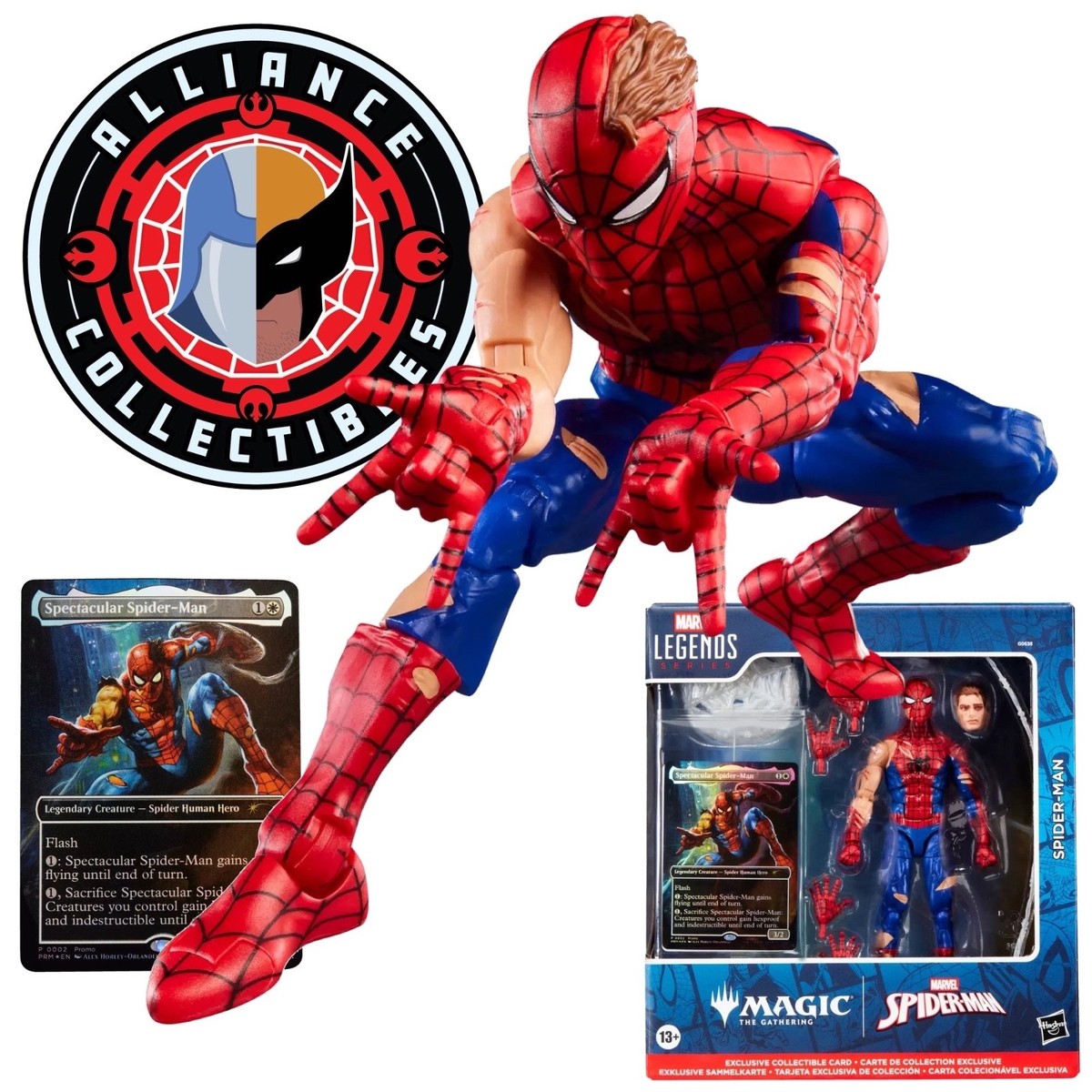 2025 Marvel Legends Magic the Gathering SPIDER-MAN 6