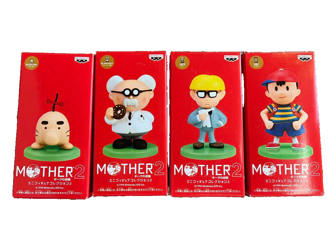 MOTHER 2 コレクションフィギュア 4体セット 開封品 Nintendo MOTHER 2