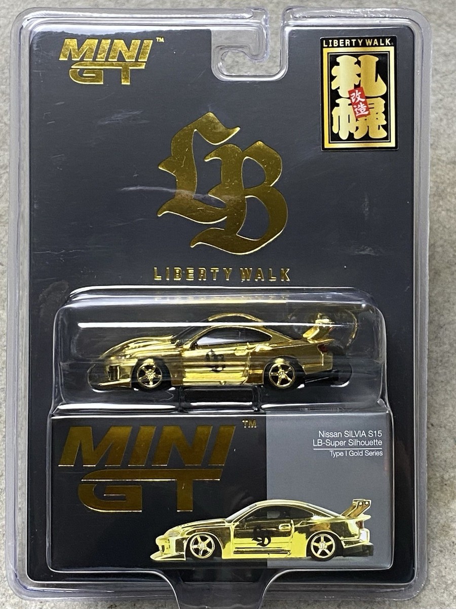MINI GT リバティウォーク ゴールドミニカー LBWK MINI GT Liberty