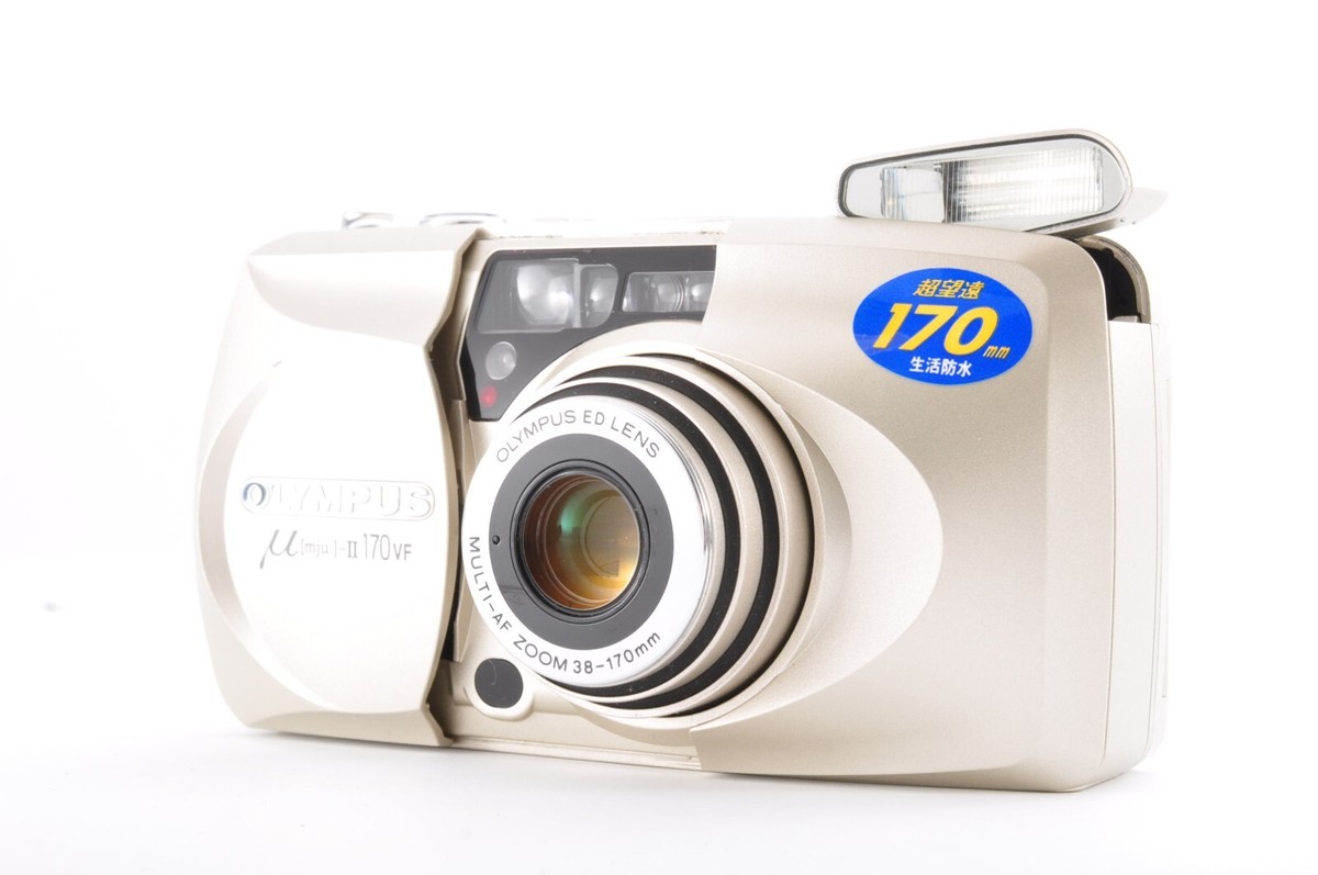 OLYMPUS μII 170VF ミュウツー コンパクトフィルムカメラ 通電可 2025