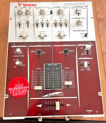 Vestax PMC-07 Pro D Samurai DJ Mixer Professional Mixing