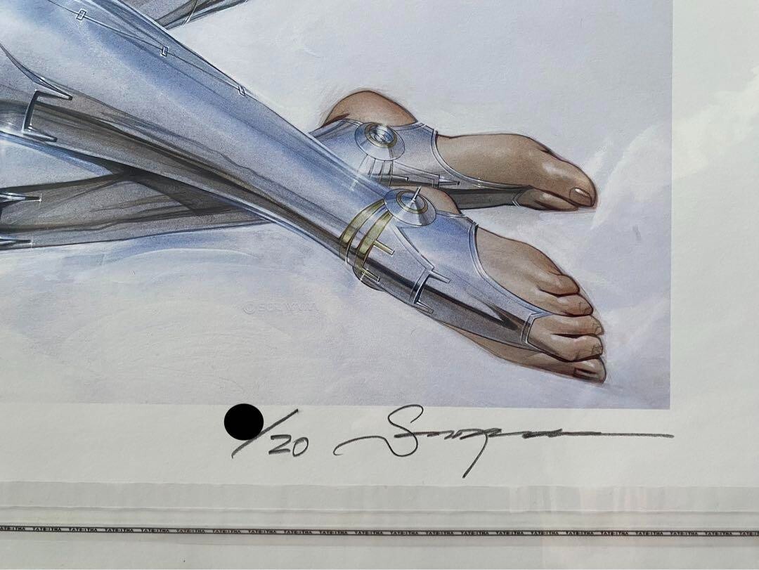 空山基 HAJIME SORAYAMA マリリン・ロボット 直筆サイン 1/20 HAJIME