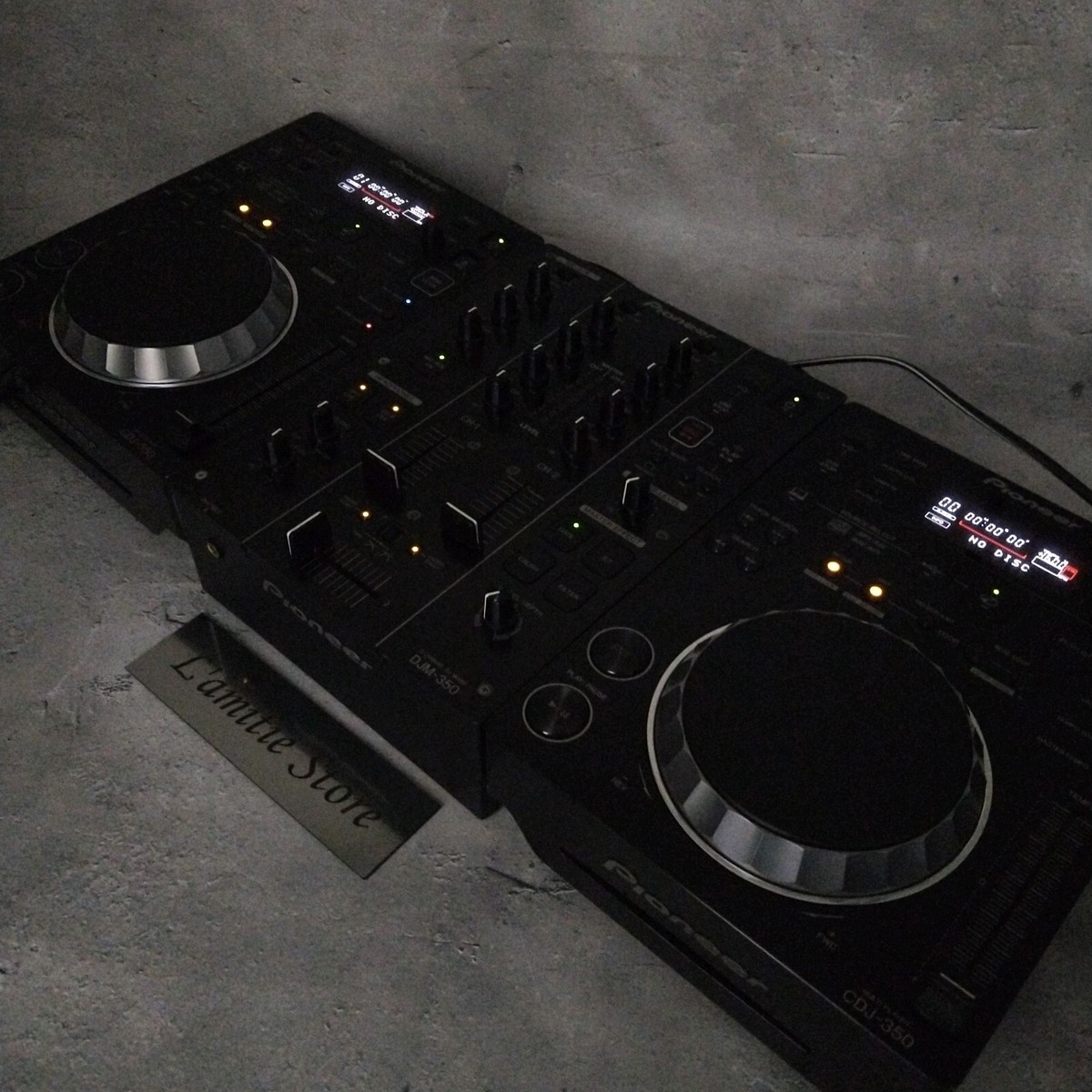 Pioneer CDJ-350 DJM-350 DJ Turntable Player Mixer CDJ350 DJM350 JP
